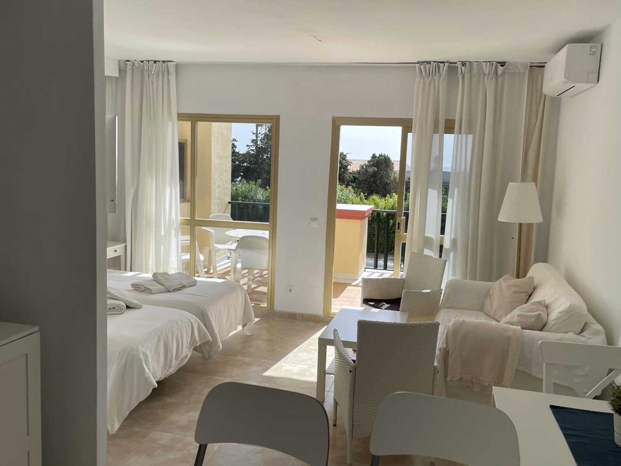 Estudio Primera Linea 50 Mtrs Playa. Fibra 600Mb Marbella Ngoại thất bức ảnh
