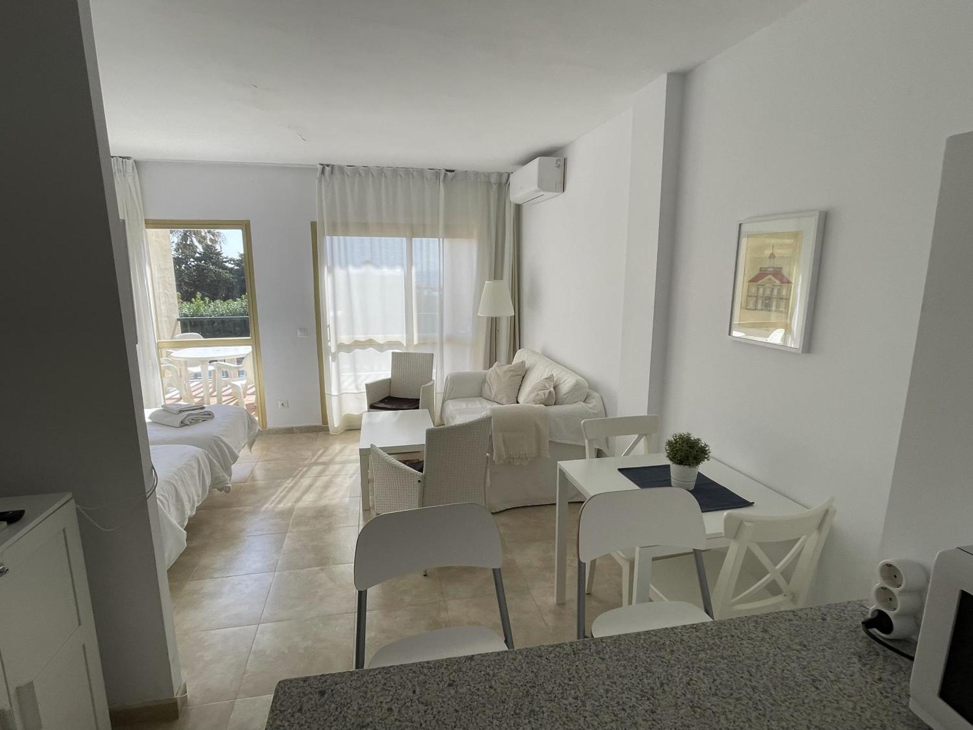 Estudio Primera Linea 50 Mtrs Playa. Fibra 600Mb Marbella Ngoại thất bức ảnh