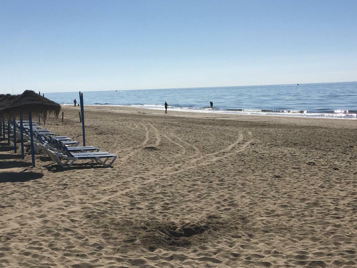 Estudio Primera Linea 50 Mtrs Playa. Fibra 600Mb Marbella Ngoại thất bức ảnh
